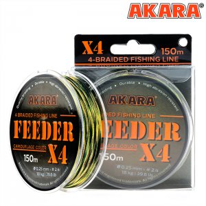 Плетёный шнур Akara Feeder X-4 (150м)