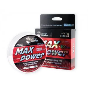 Леска Akara Max Power прозрачная (300м)