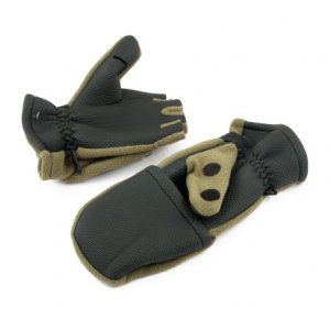 Рукавицы-перчатки TR 0913-14 с обрезанными пальцами неопреновые с флисом