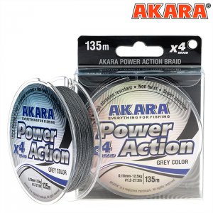 Плетёный шнур Akara Power Action (135м)