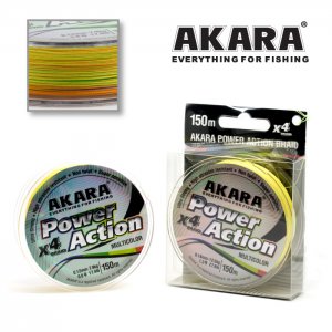 Плетёный шнур Akara Power Action X-4 (150м)