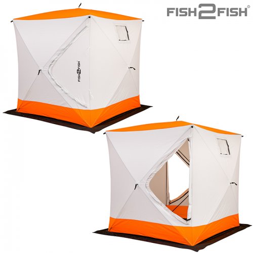 Зимняя палатка куб Fish2Fish 1.8х1.8х1.95 в чехле
