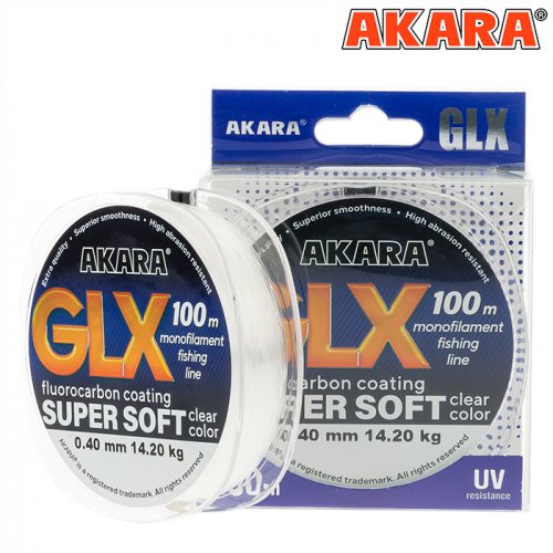 Леска Akara GLX Super Soft (100м)