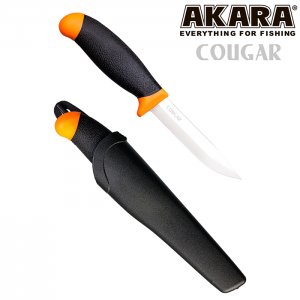 Нож рыболовный Akara Stainless Steel Cougar 22 см