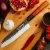 Нож Kujira Japan Series Santoku, 175 мм, сталь 8Cr13MoV